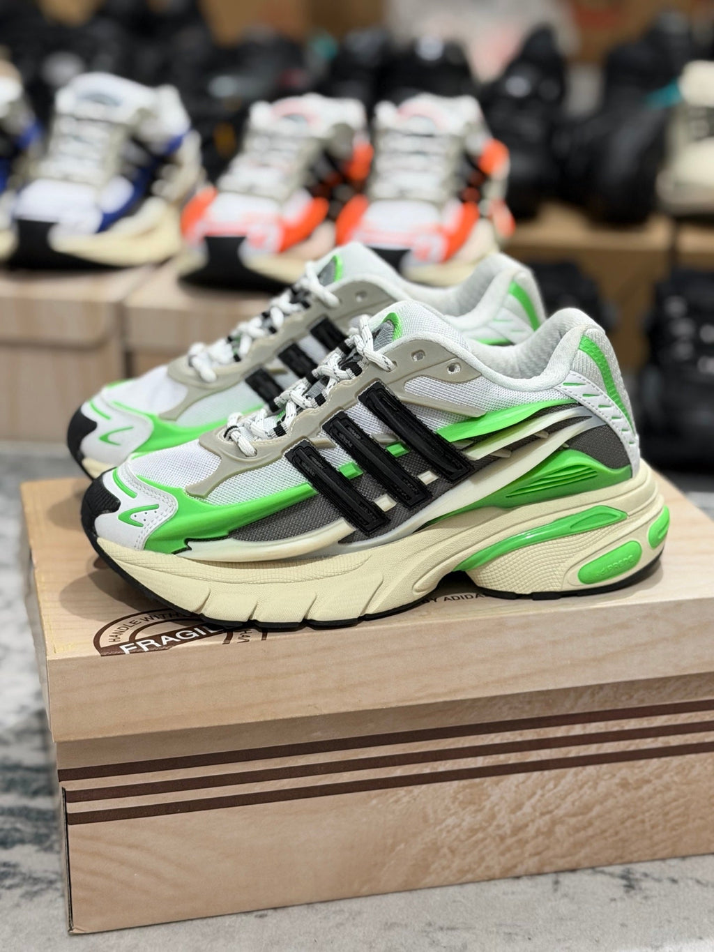 🚀 Fresh Drop: Adidas Adistar Jellyfish Green Sneakers Casual Running Shoes
