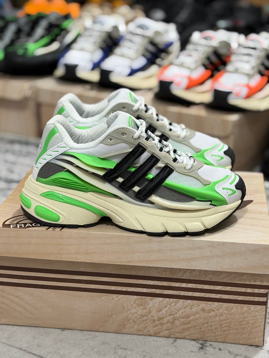 🚀 Fresh Drop: Adidas Adistar Jellyfish Green Sneakers Casual Running Shoes