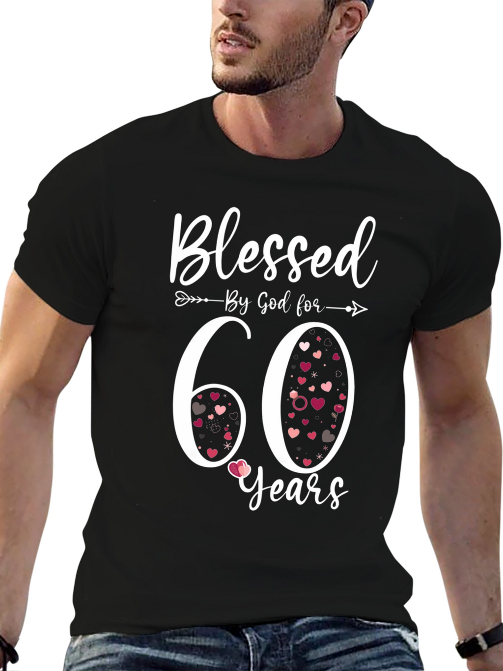 Blessed By God For 60 Years T-Shirt