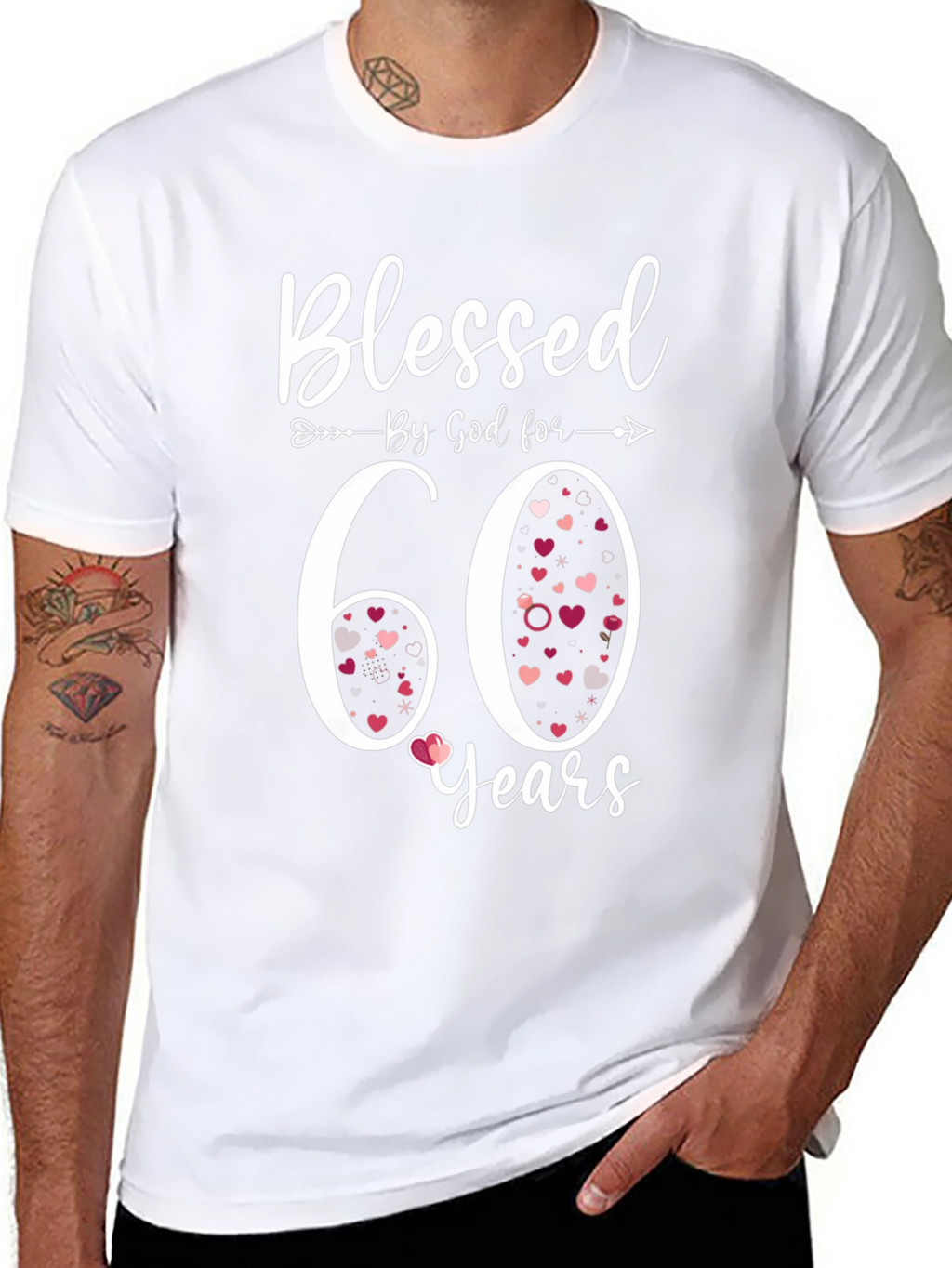 Blessed By God For 60 Years T-Shirt