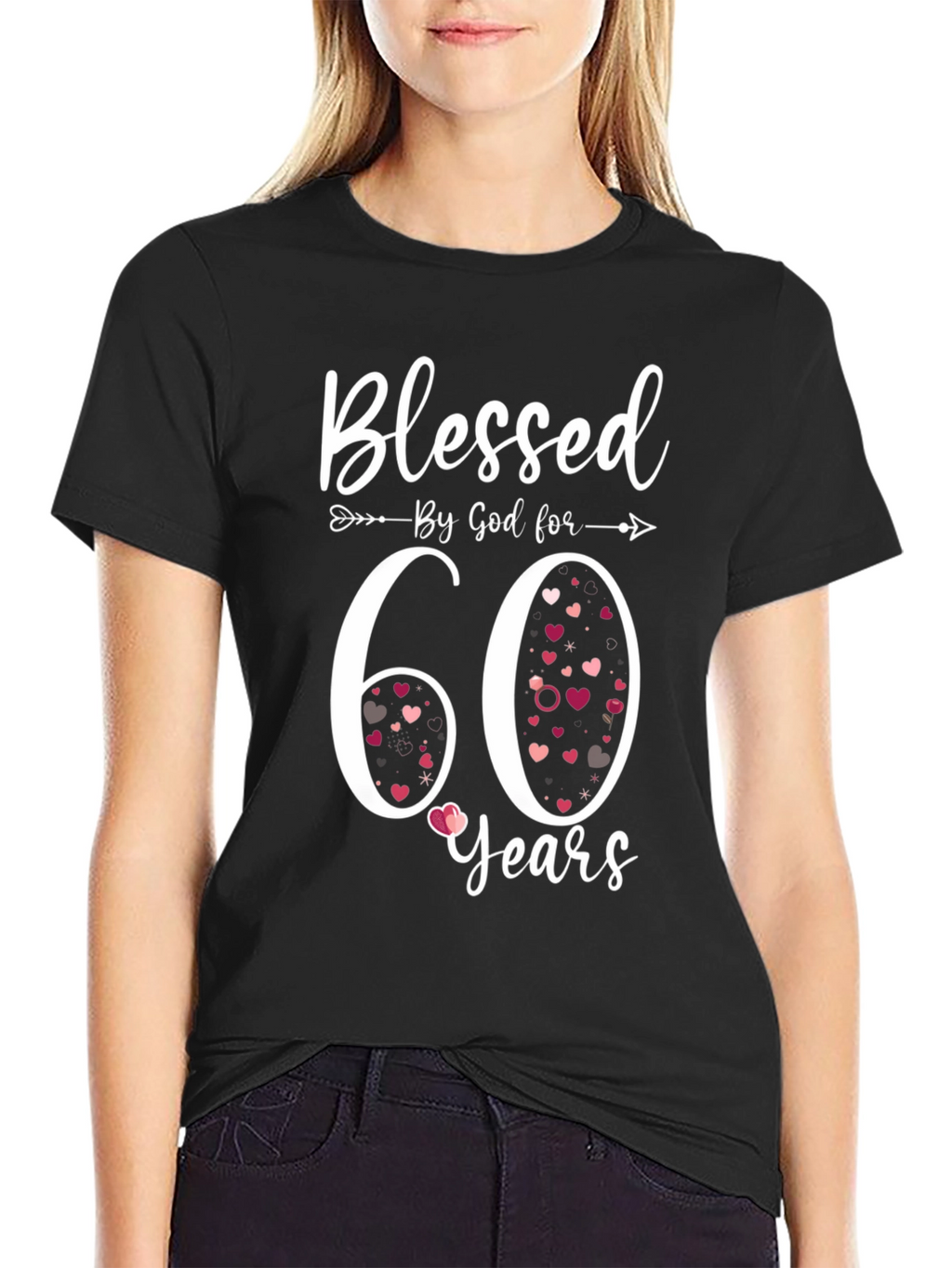 Blessed By God For 60 Years T-Shirt