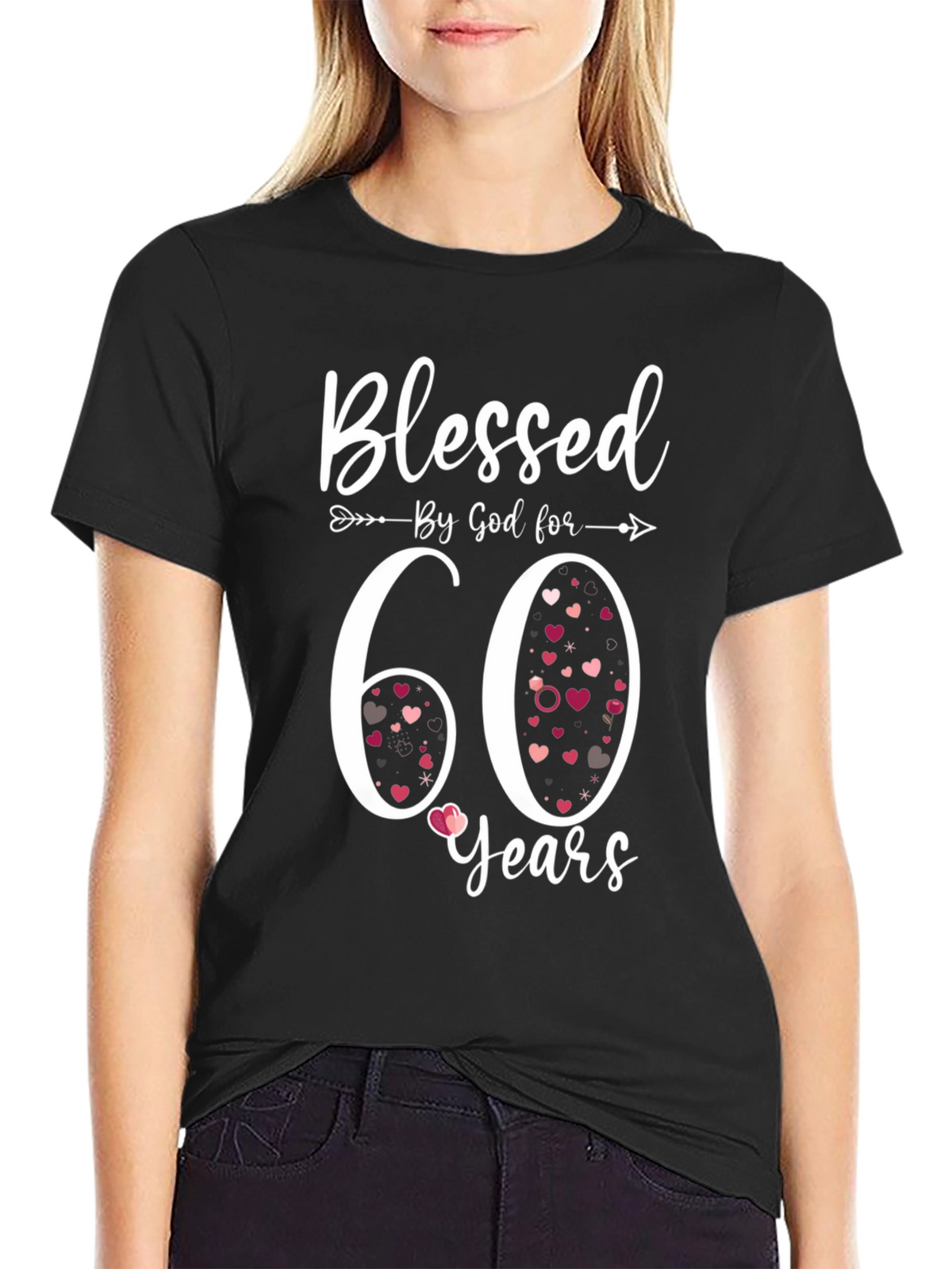 Blessed By God For 60 Years T-Shirt