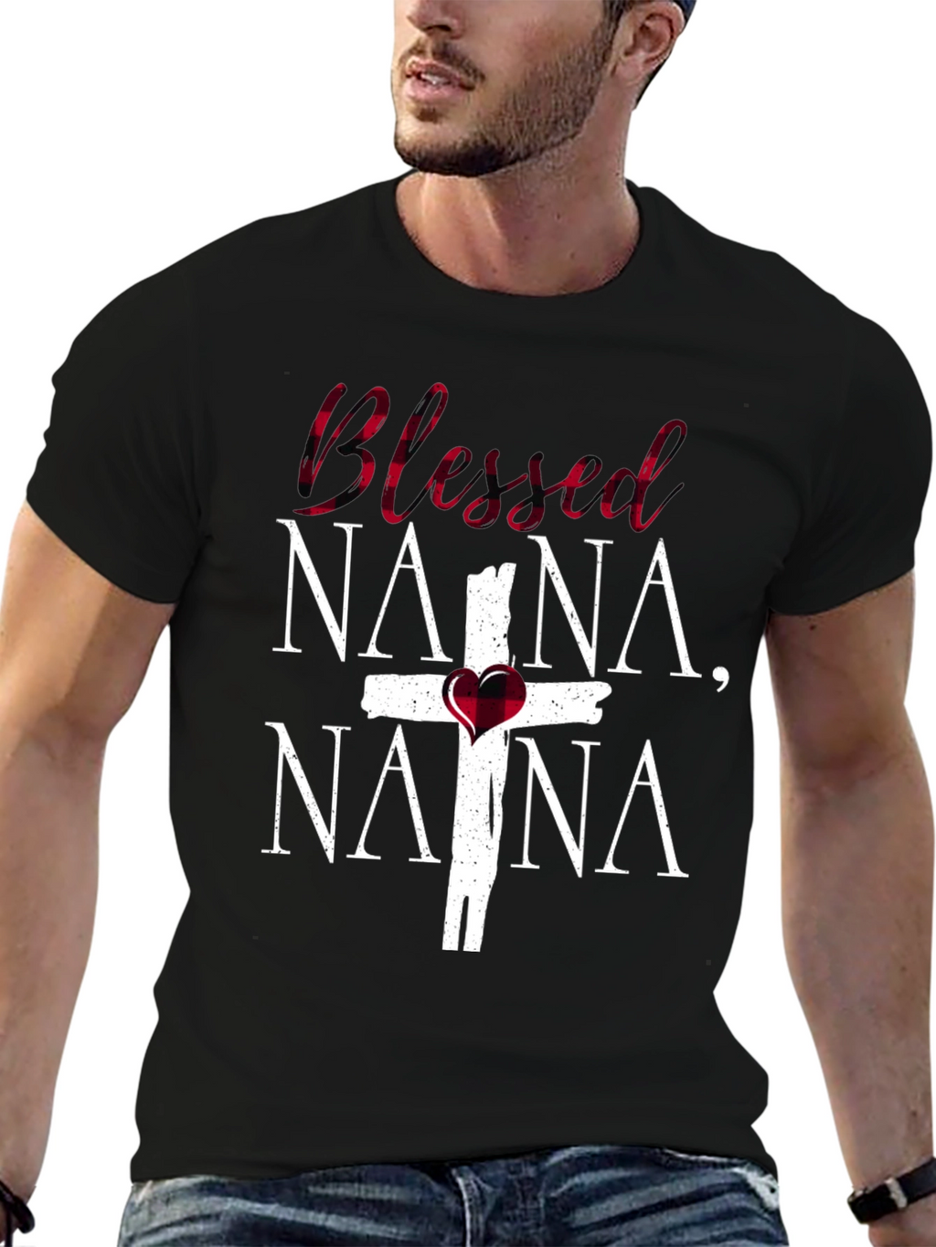 Blessed Nana Graphic T-Shirt
