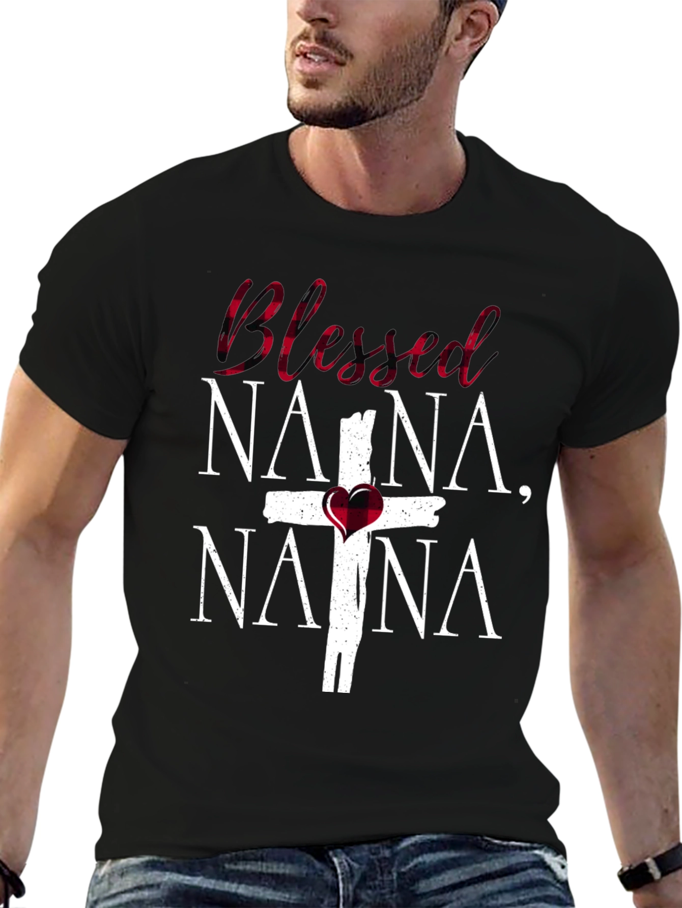 Blessed Nana Graphic T-Shirt
