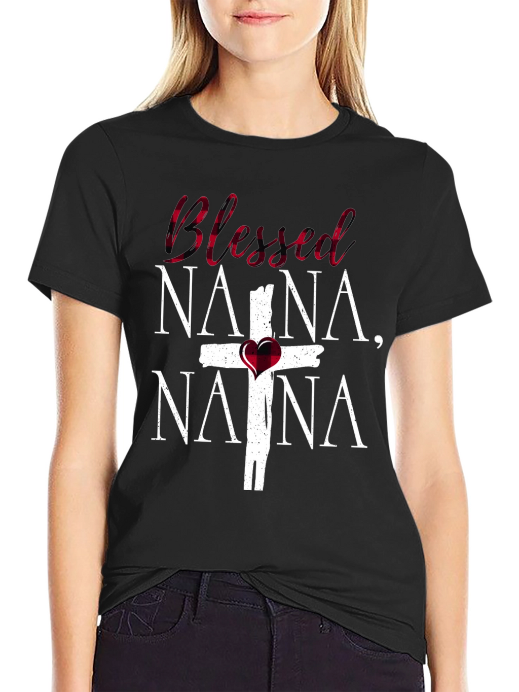 Blessed Nana Graphic T-Shirt