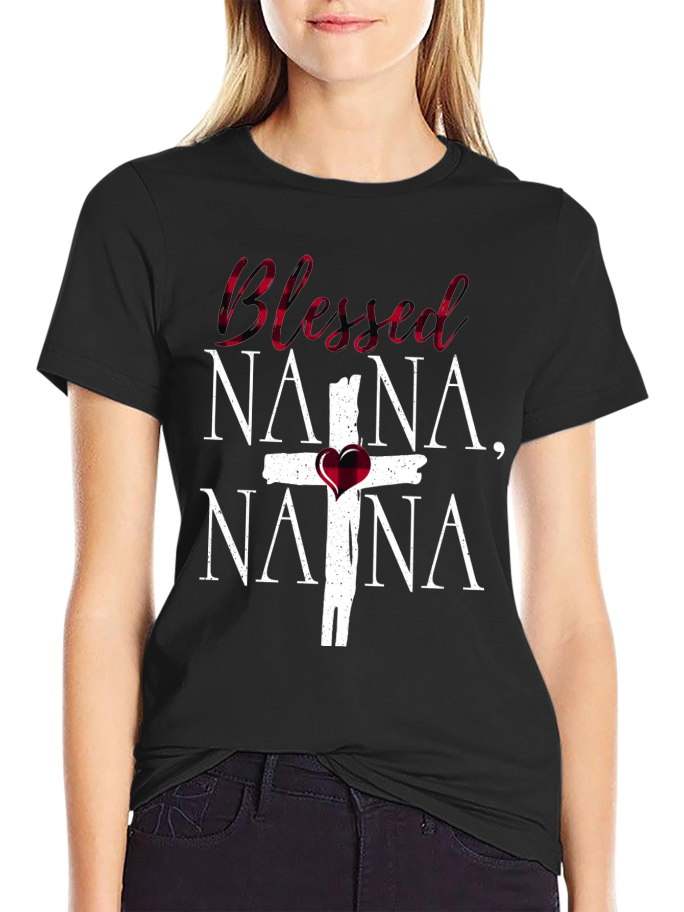 Blessed Nana Graphic T-Shirt