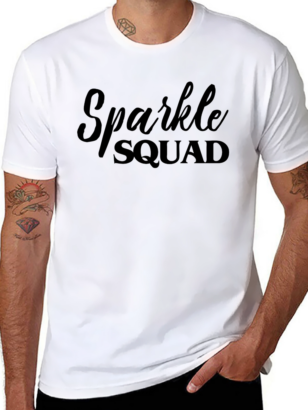 Sparkle Squad Graphic Tee - Trendy Unisex T-Shirt