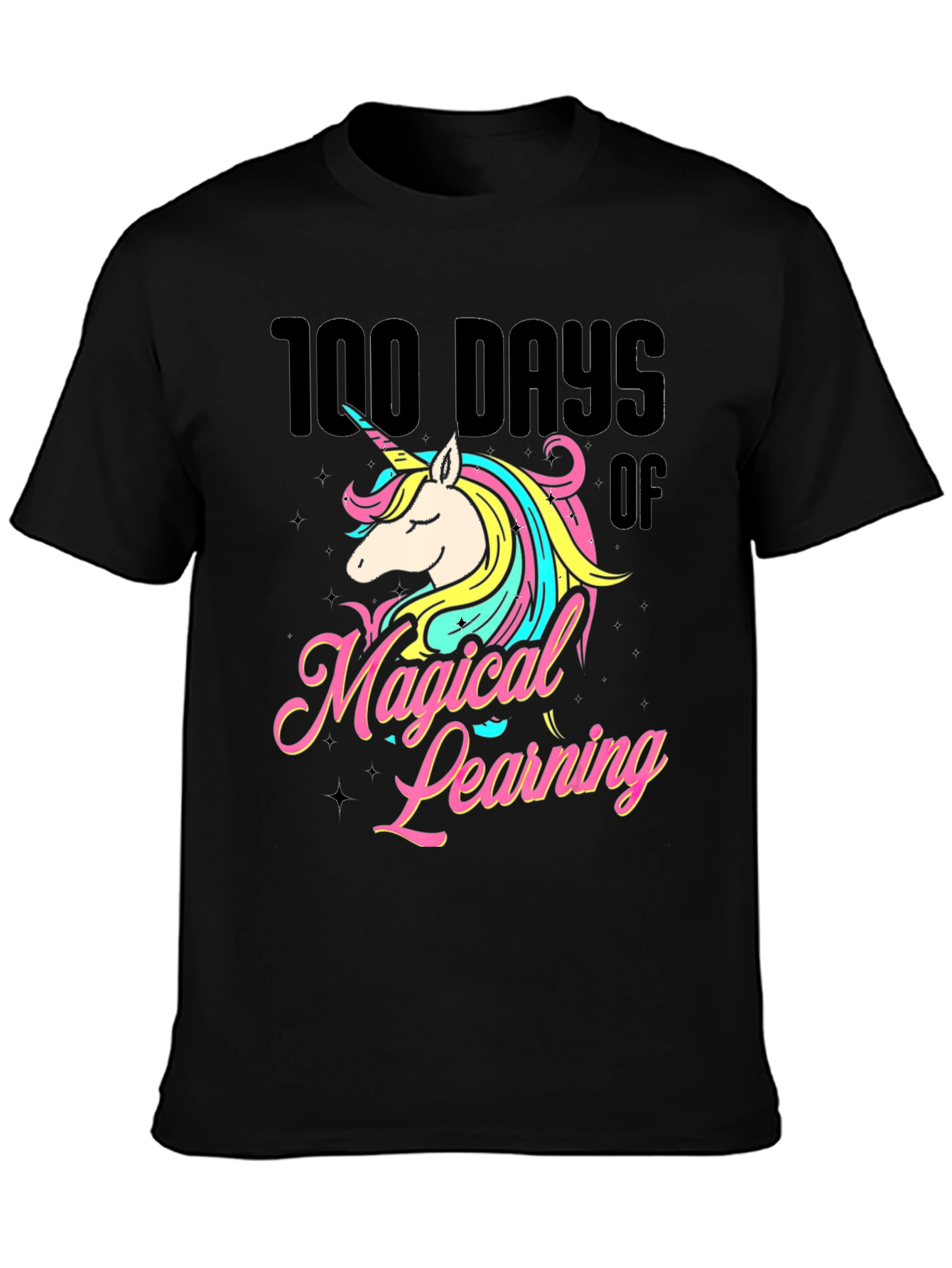 100 Days of Magical Learning Unicorn Tee