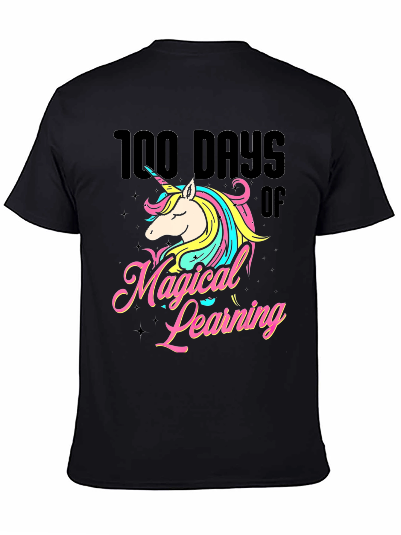 100 Days of Magical Learning Unicorn Tee
