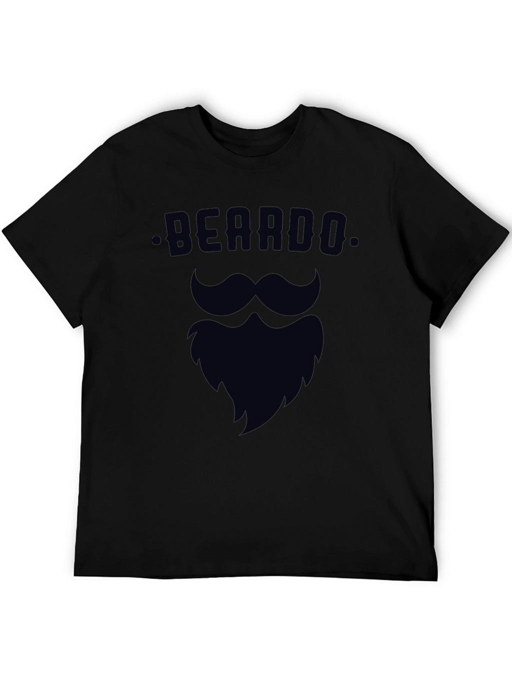 Beardo Black Graphic Tee - Stylish & Fun