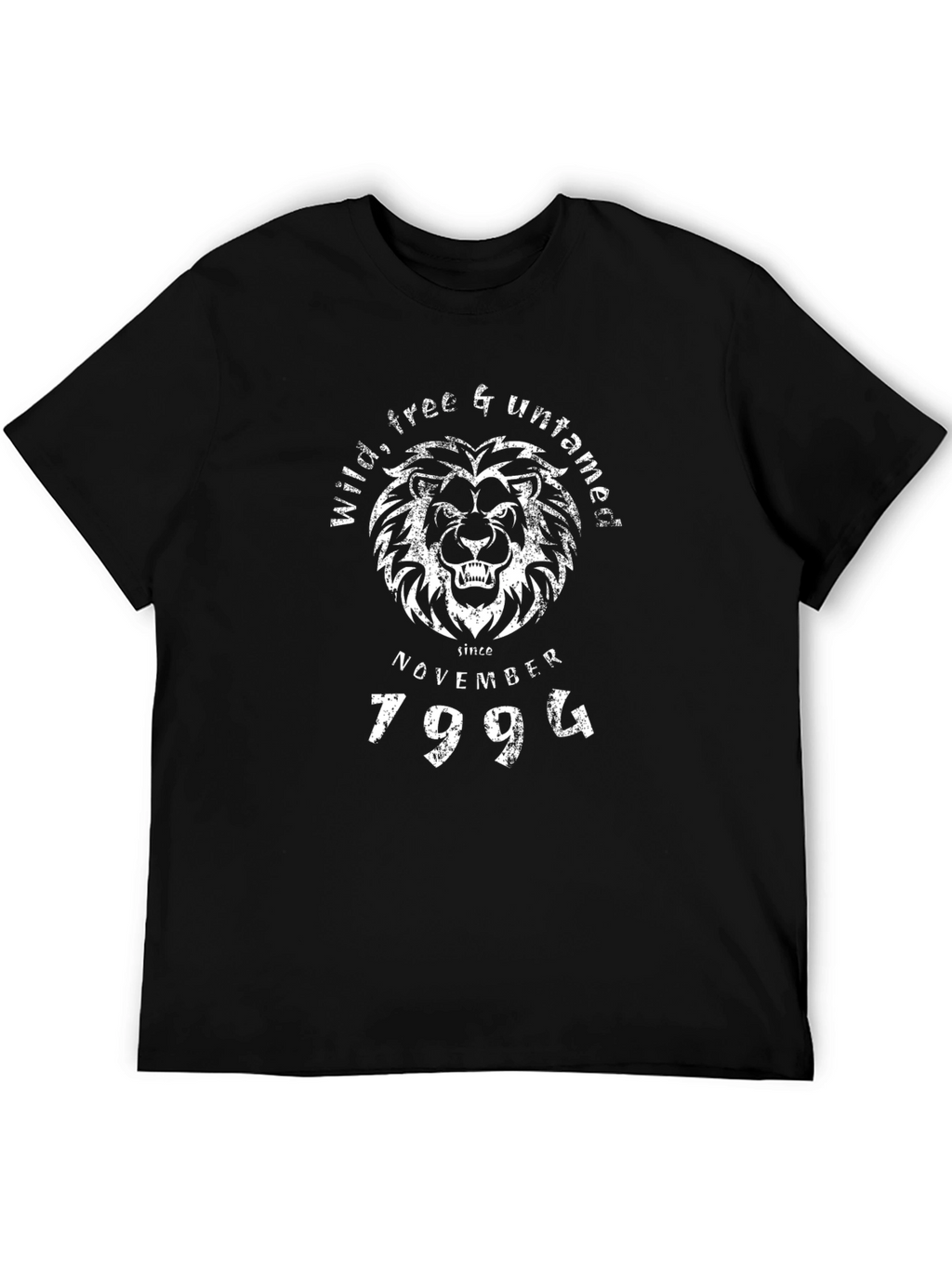 Wild Free & Untamed Lion Tee - November 1994