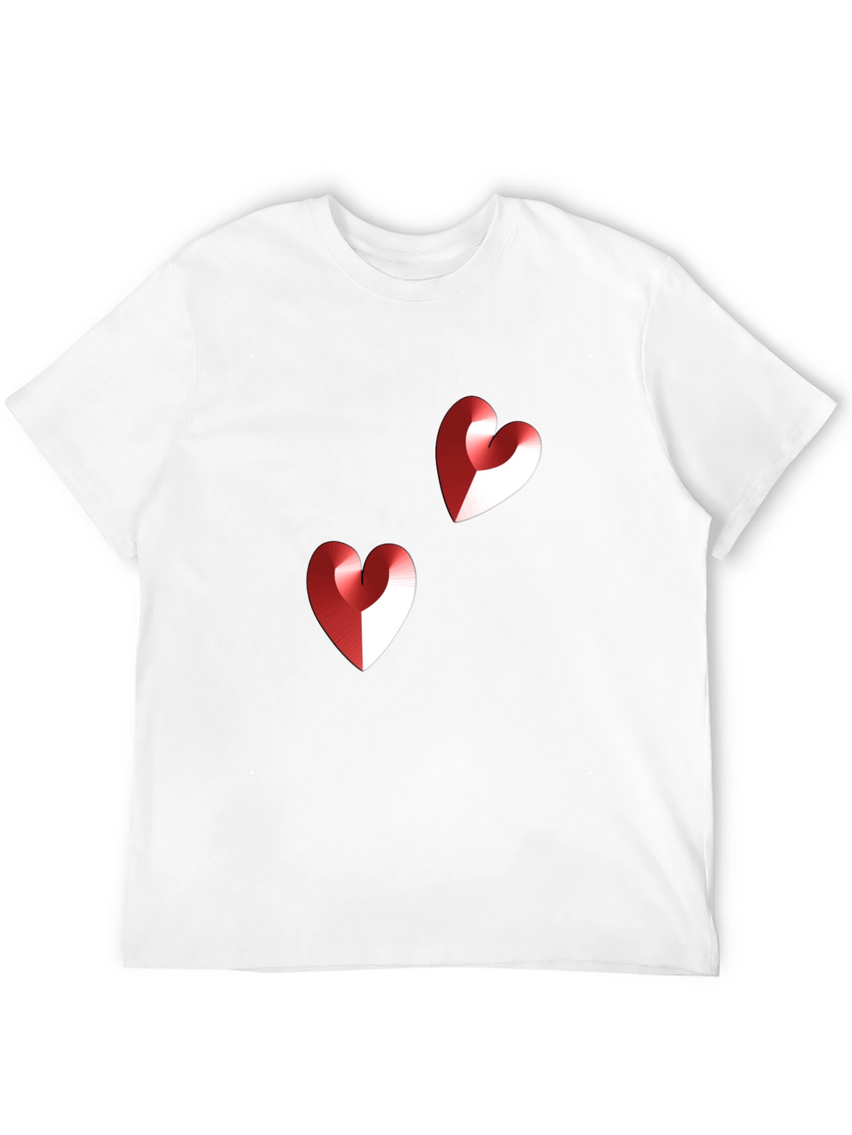 Heart Graphic Black T-Shirt