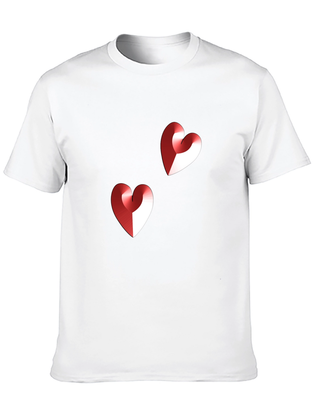 Heart Graphic Black T-Shirt