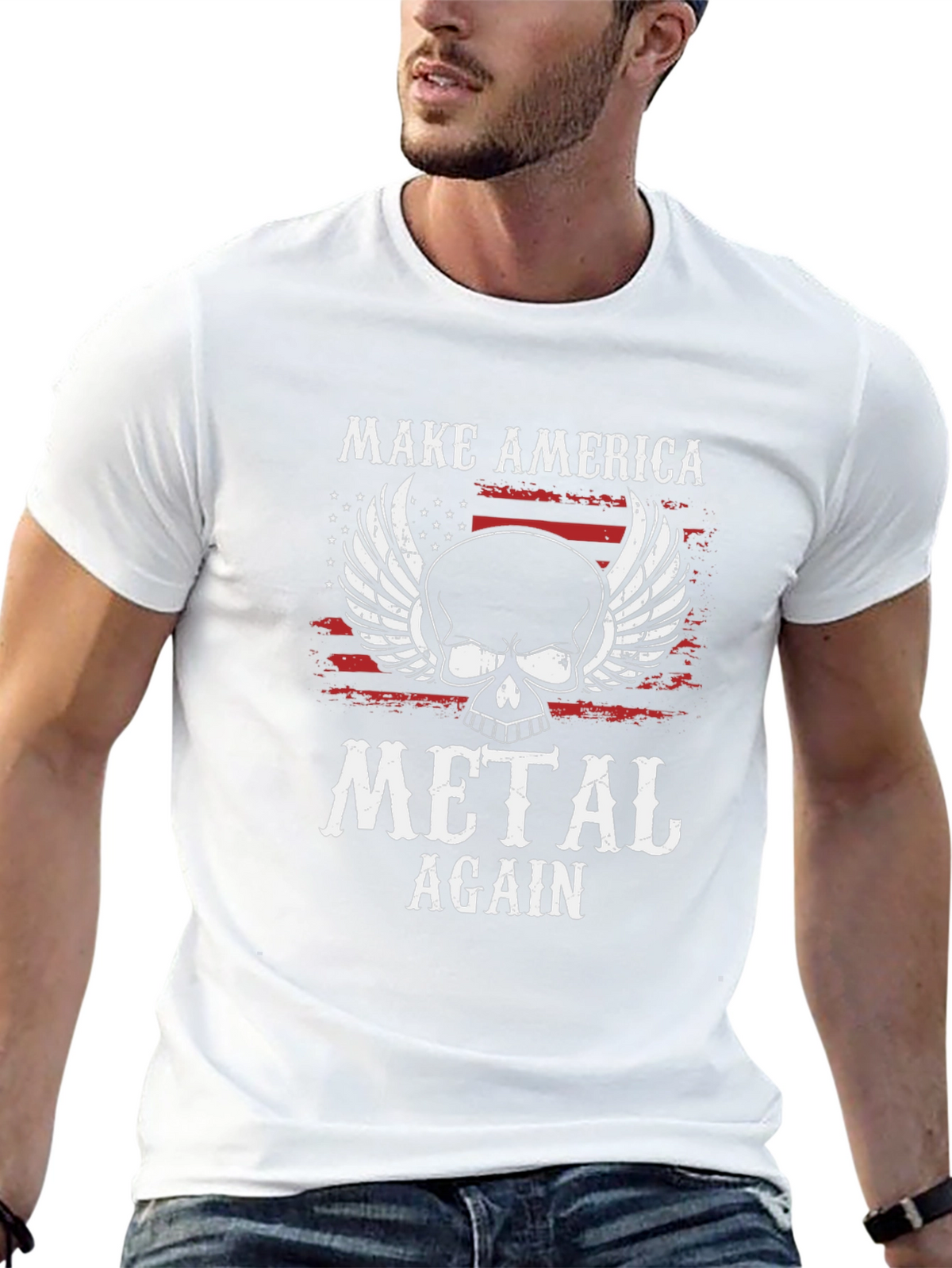 Make America Metal Again Graphic T-Shirt