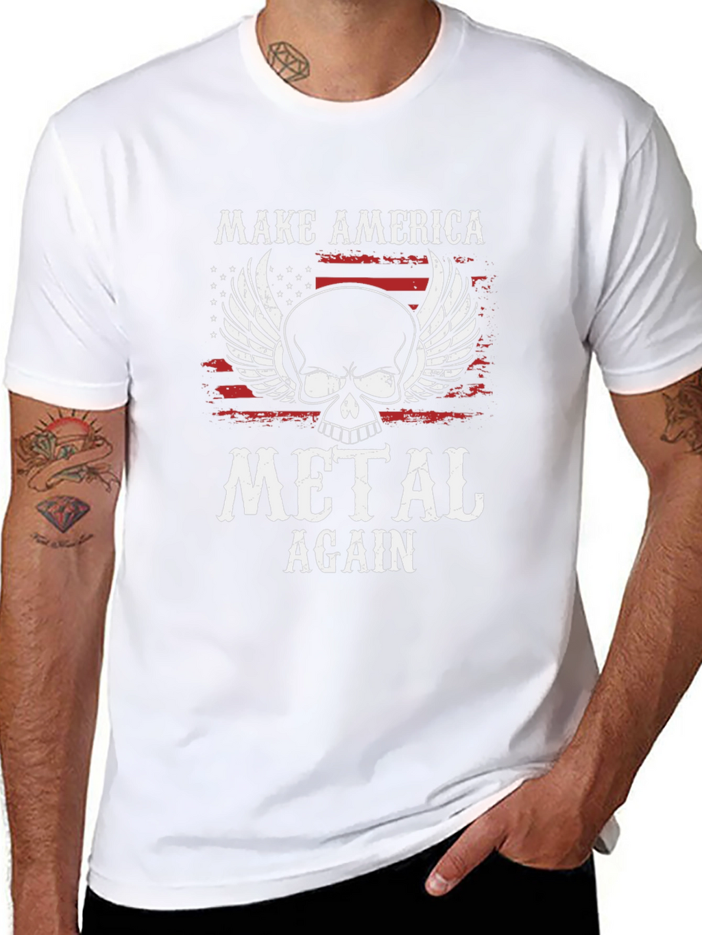 Make America Metal Again Graphic T-Shirt