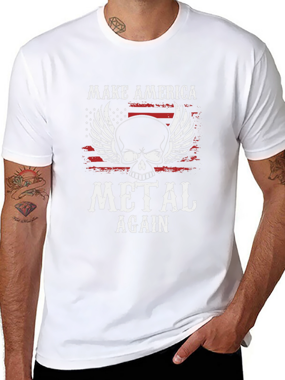 Make America Metal Again Graphic T-Shirt