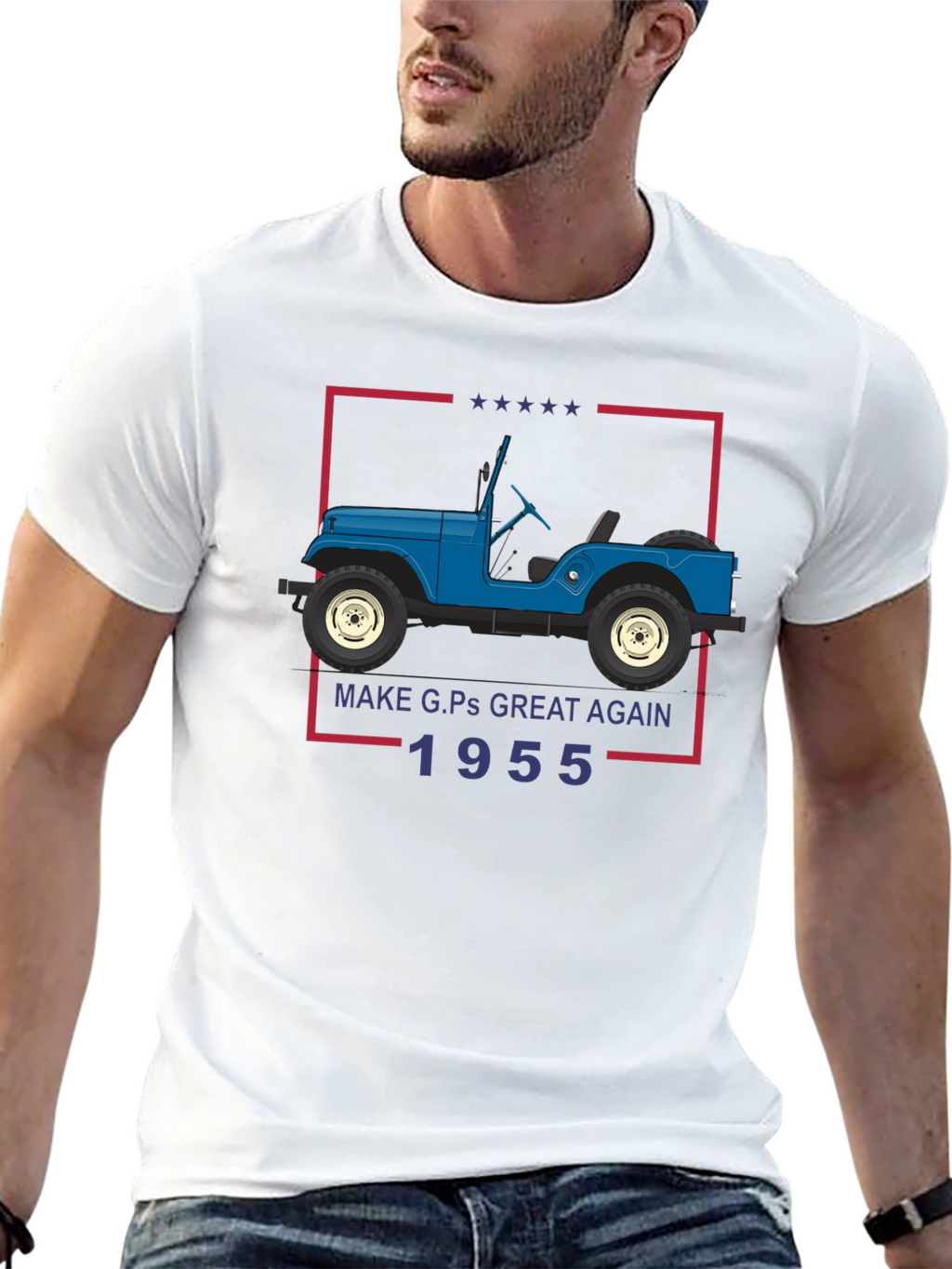 Make G.Ps Great Again - 1955 Jeep T-Shirt