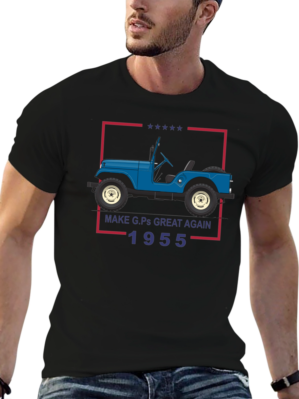 Make G.Ps Great Again - 1955 Jeep T-Shirt