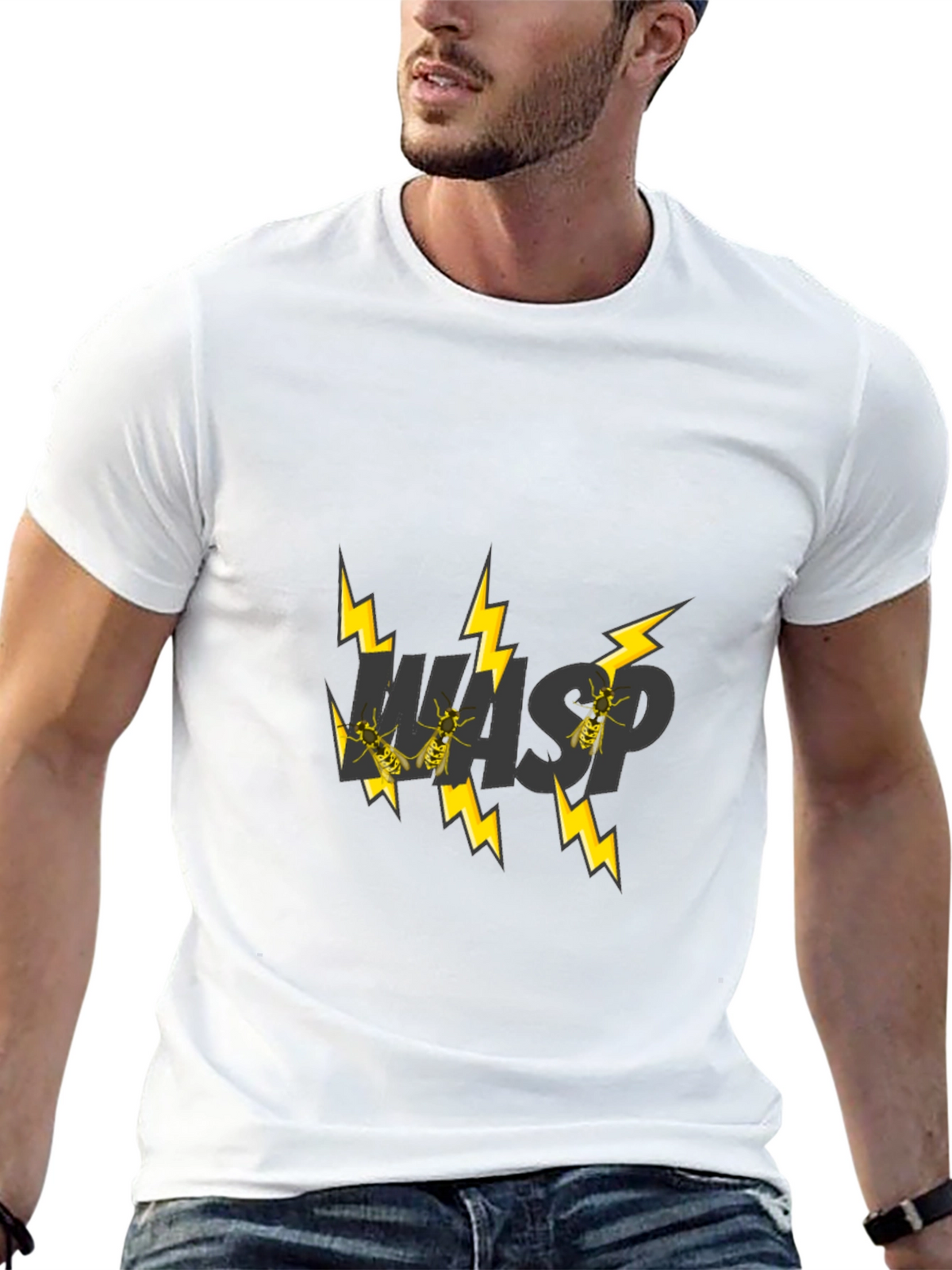 W.A.S.P. Band T-Shirt - Black Rock Tee
