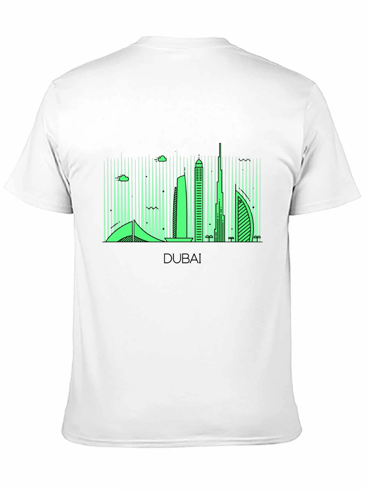 Dubai Skyline Graphic T-Shirt