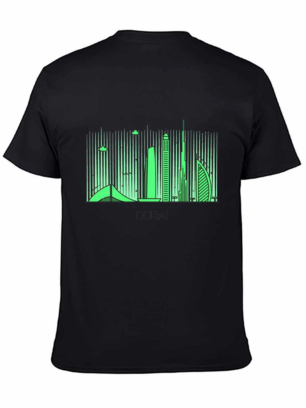 Dubai Skyline Graphic T-Shirt