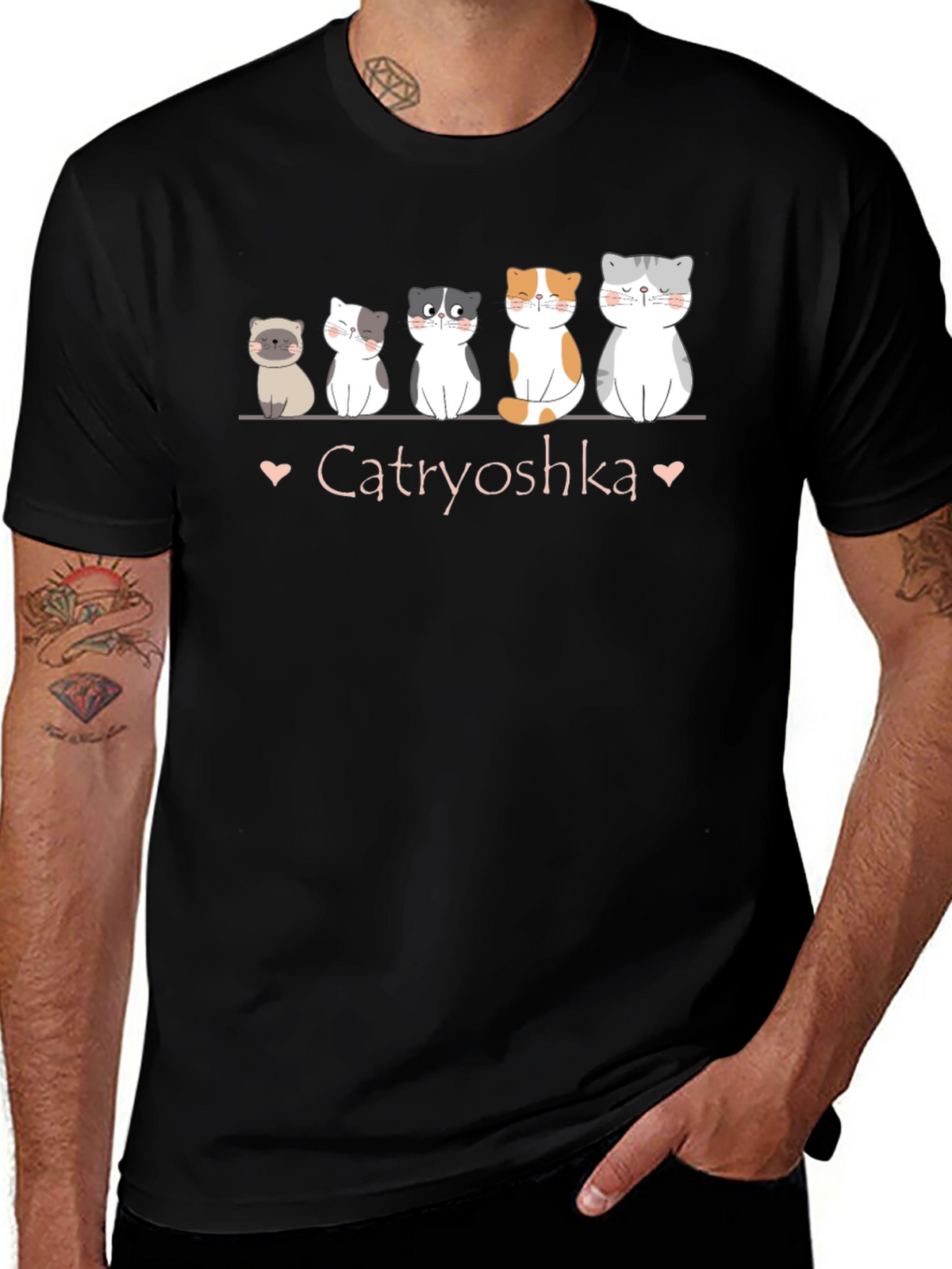 Catryoshka Cat Lover T-Shirt