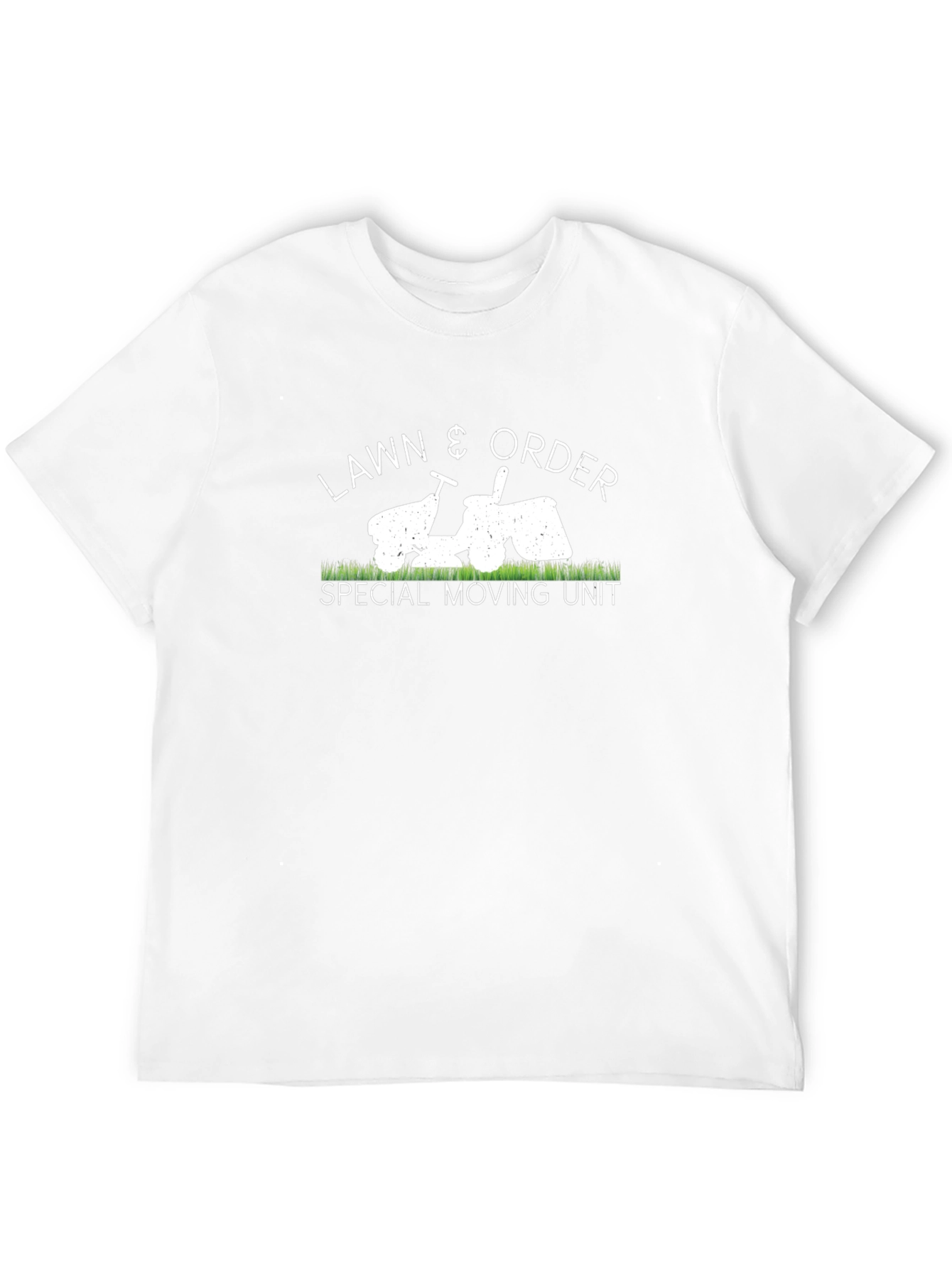 Lawn & Order Funny Graphic T-Shirt