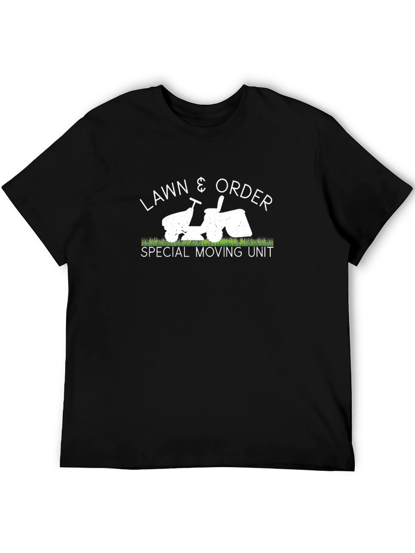 Lawn & Order Funny Graphic T-Shirt