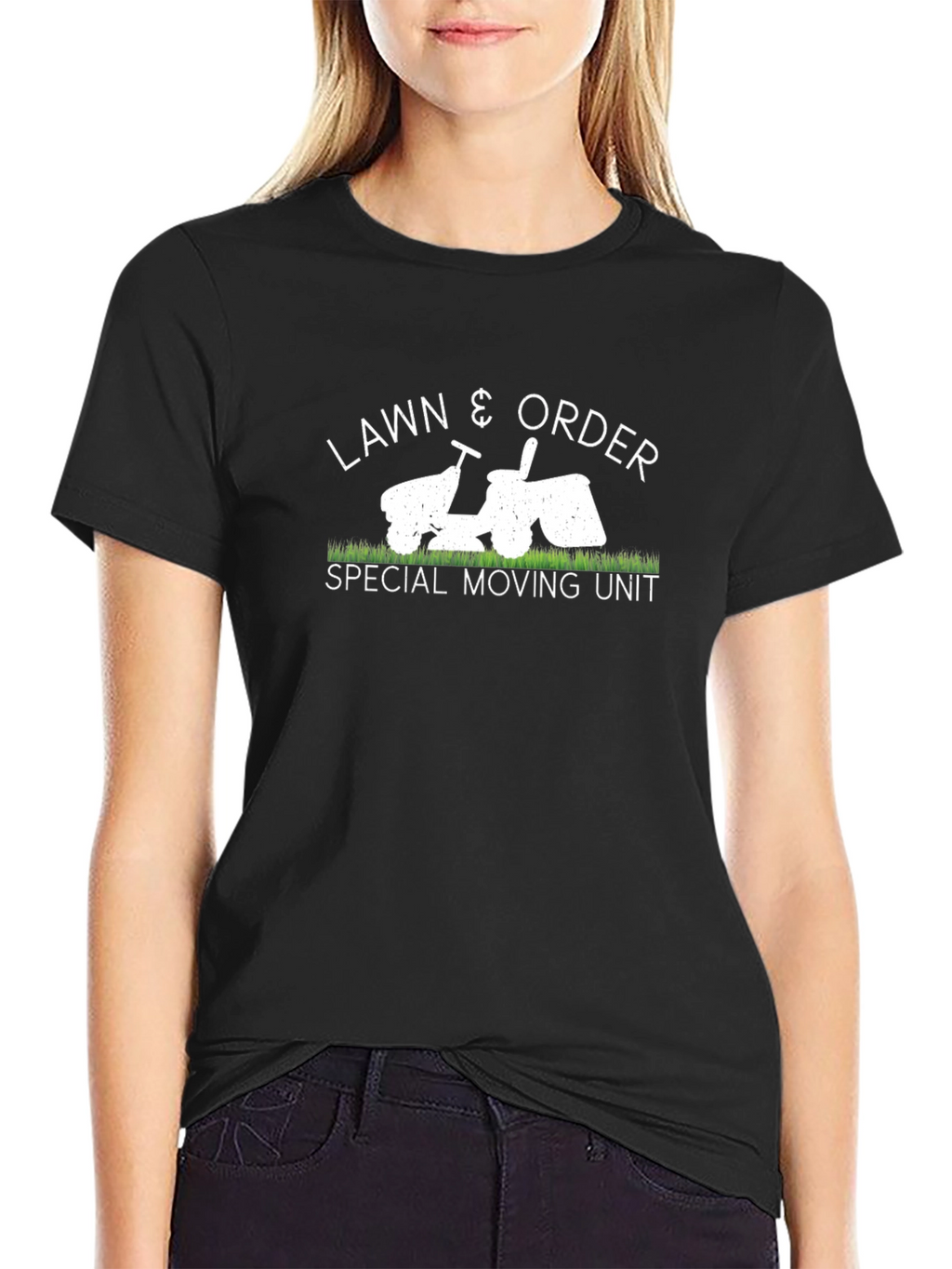 Lawn & Order Funny Graphic T-Shirt