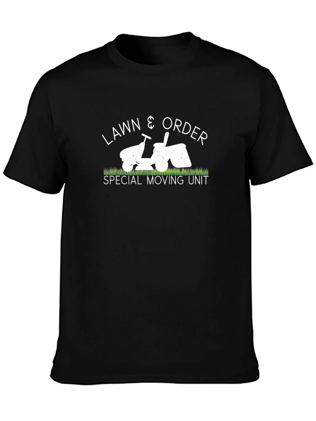 Lawn & Order Funny Graphic T-Shirt