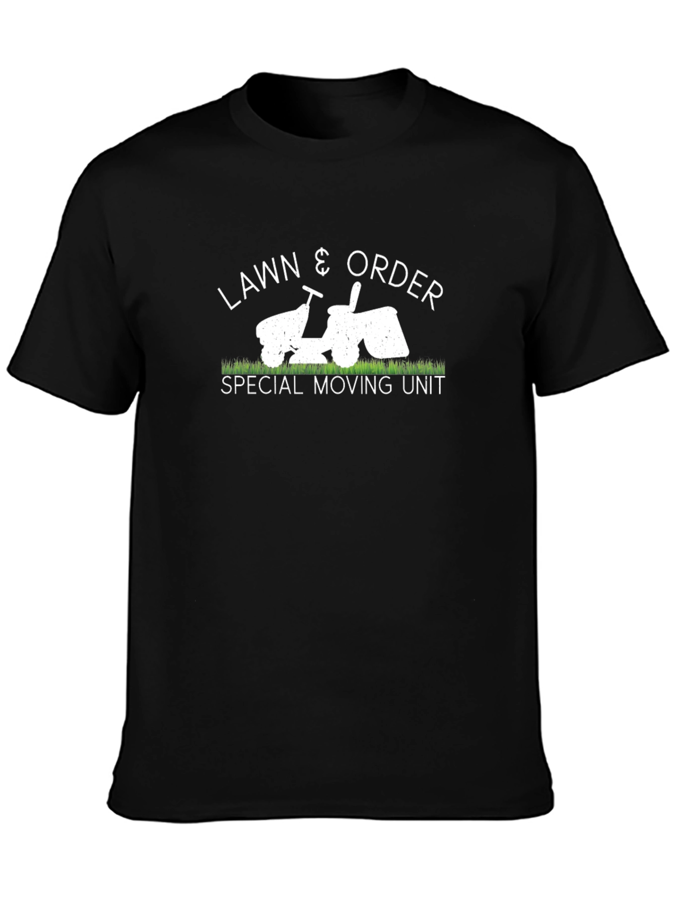 Lawn & Order Funny Graphic T-Shirt
