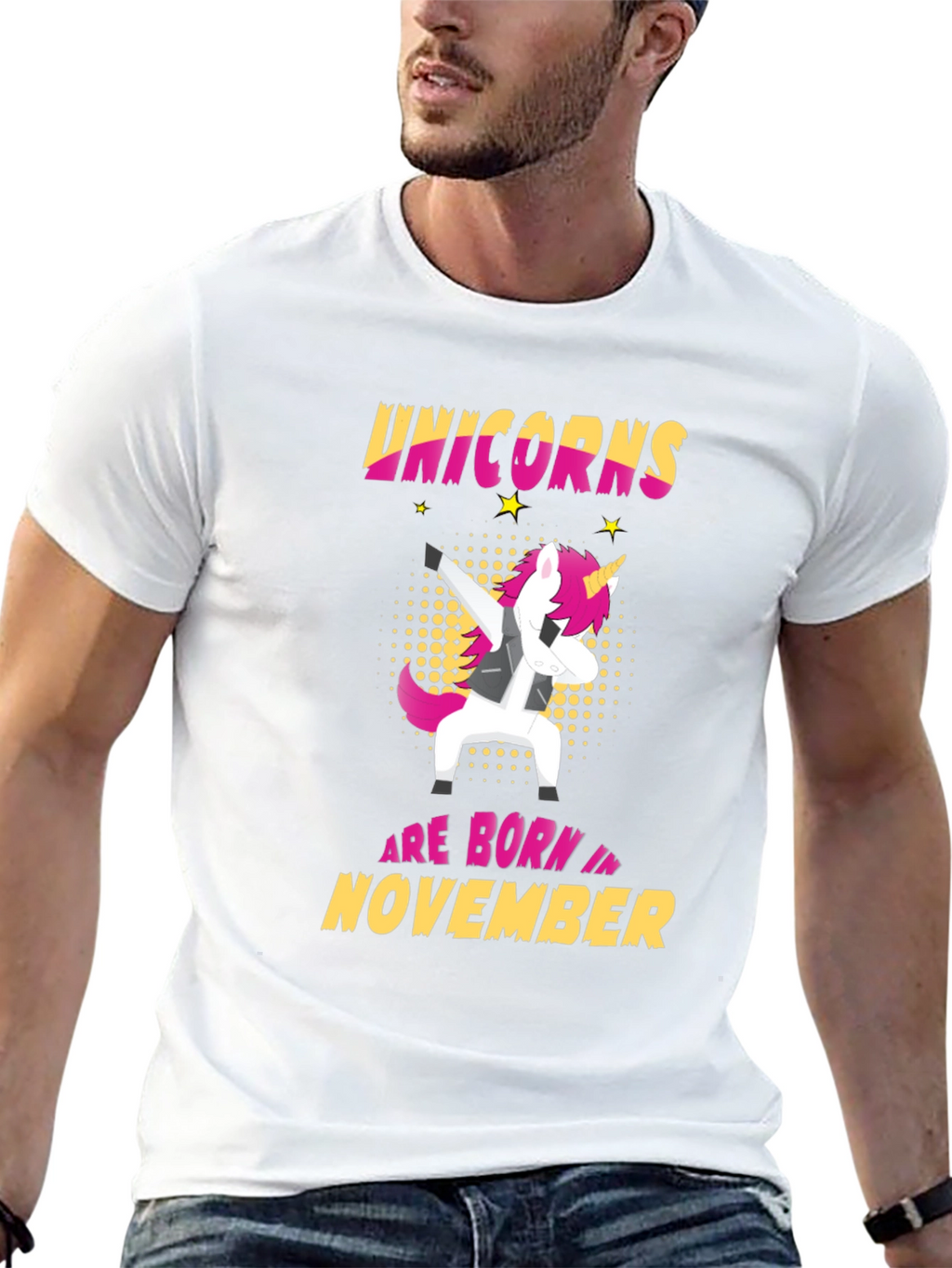 Unicorns Born in November T-Shirt