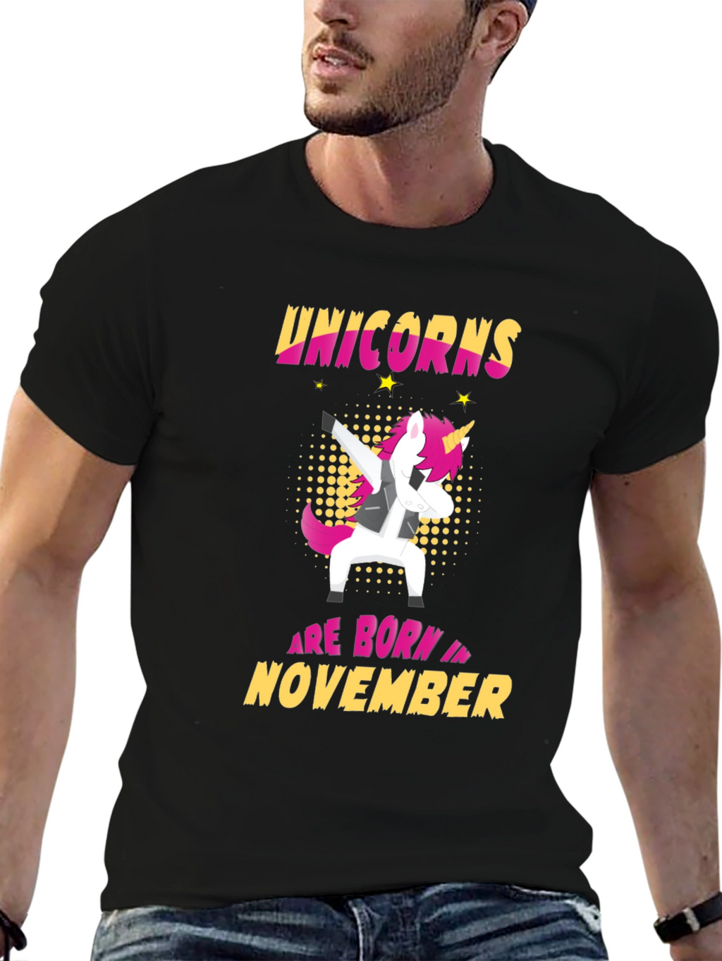 Unicorns Born in November T-Shirt