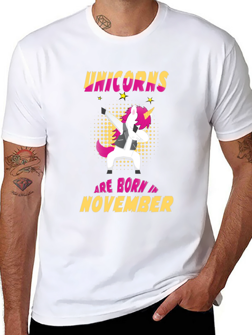 Unicorns Born in November T-Shirt