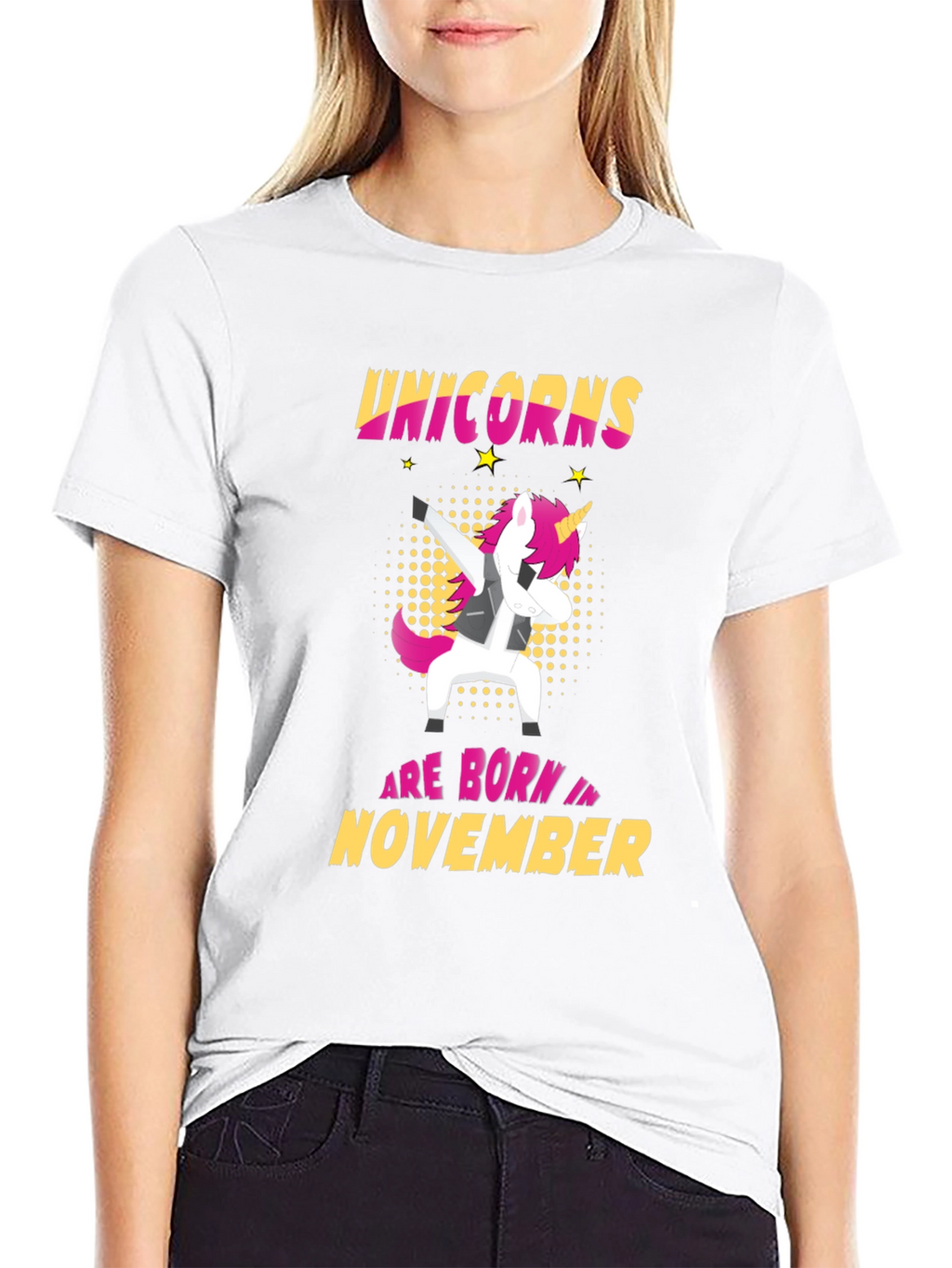 Unicorns Born in November T-Shirt