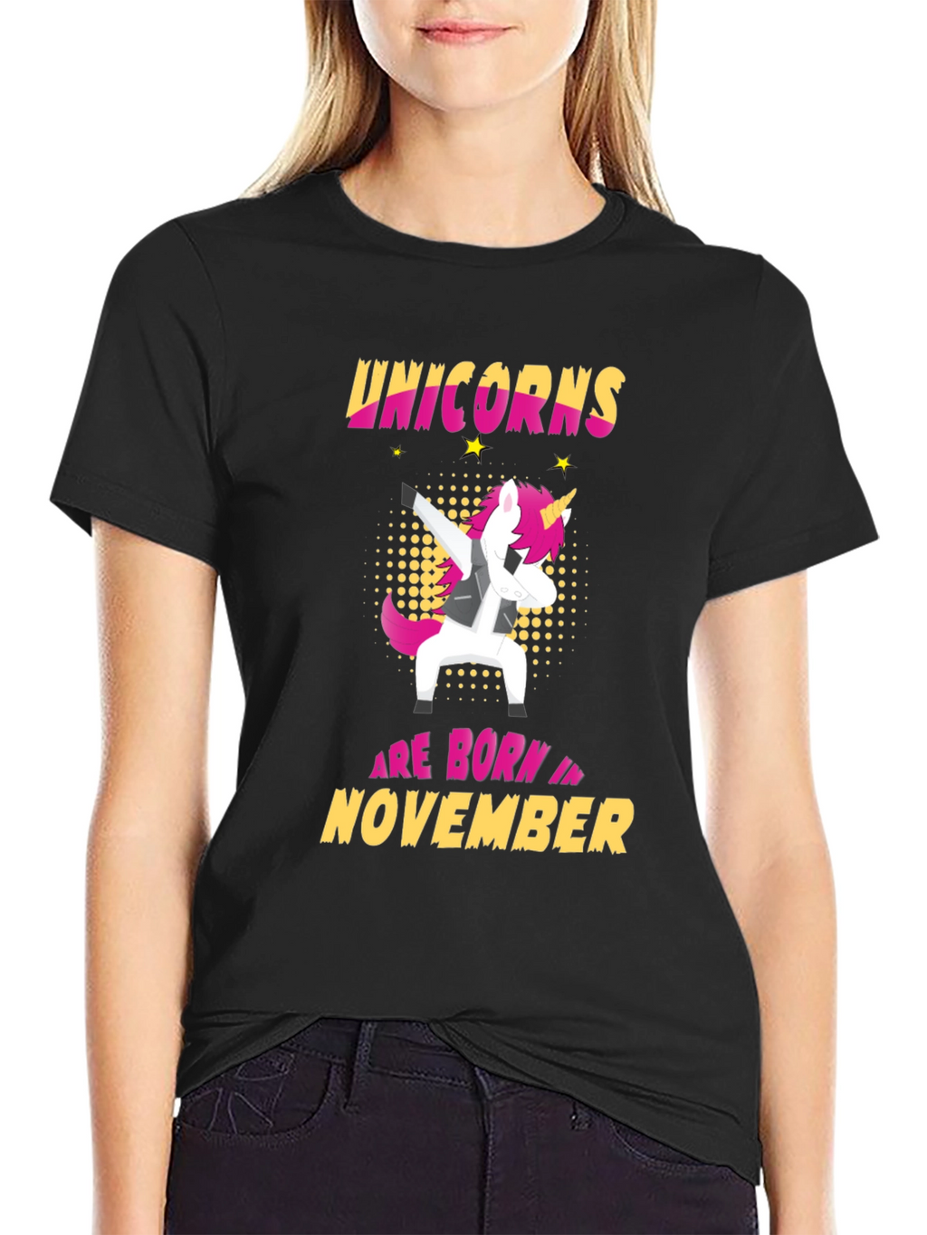 Unicorns Born in November T-Shirt