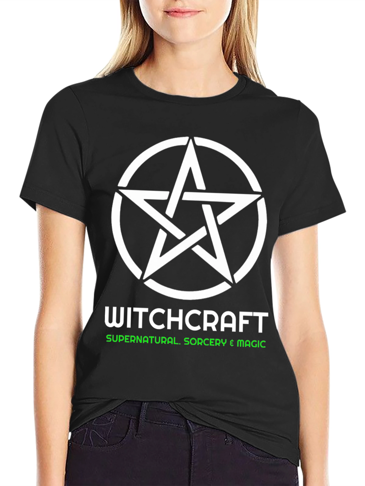 Witchcraft Graphic Tee - Supernatural Sorcery Magic Shirt