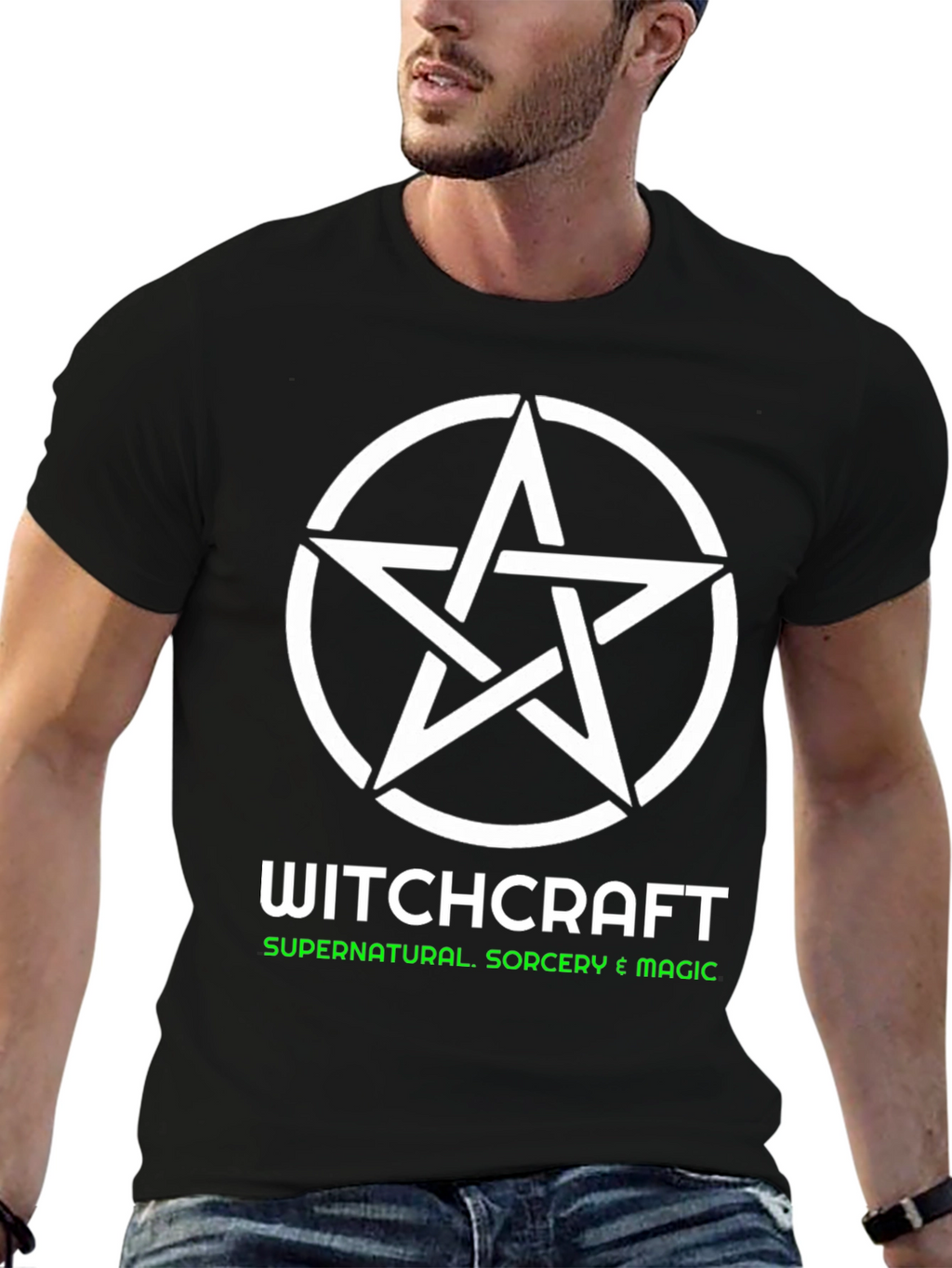 Witchcraft Graphic Tee - Supernatural Sorcery Magic Shirt