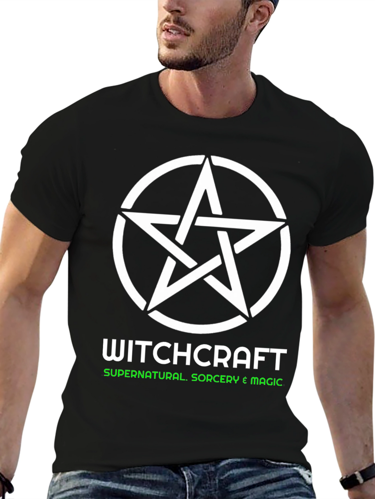 Witchcraft Graphic Tee - Supernatural Sorcery Magic Shirt