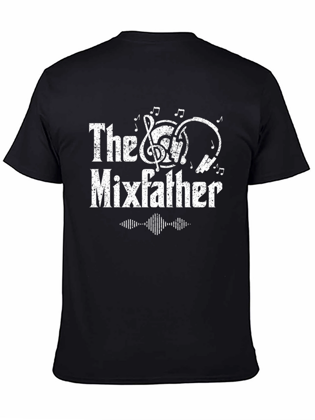 The Mixfather Black Graphic T-Shirt
