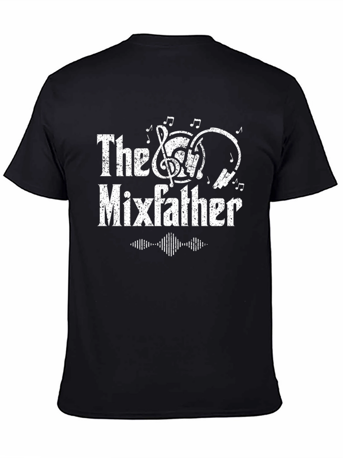 The Mixfather Black Graphic T-Shirt
