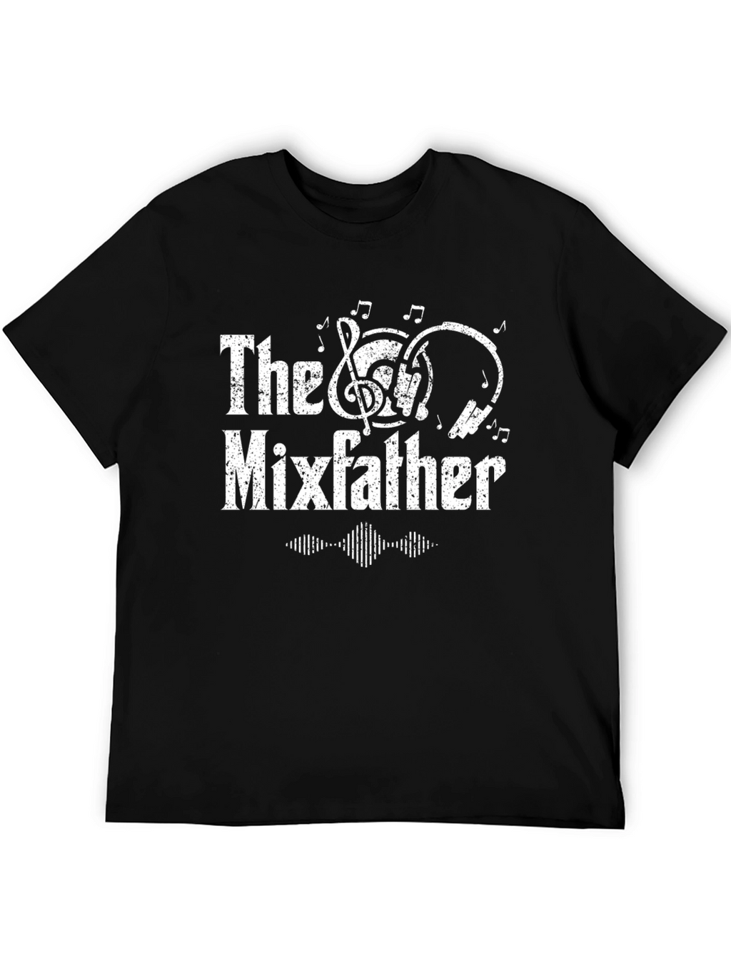The Mixfather Black Graphic T-Shirt
