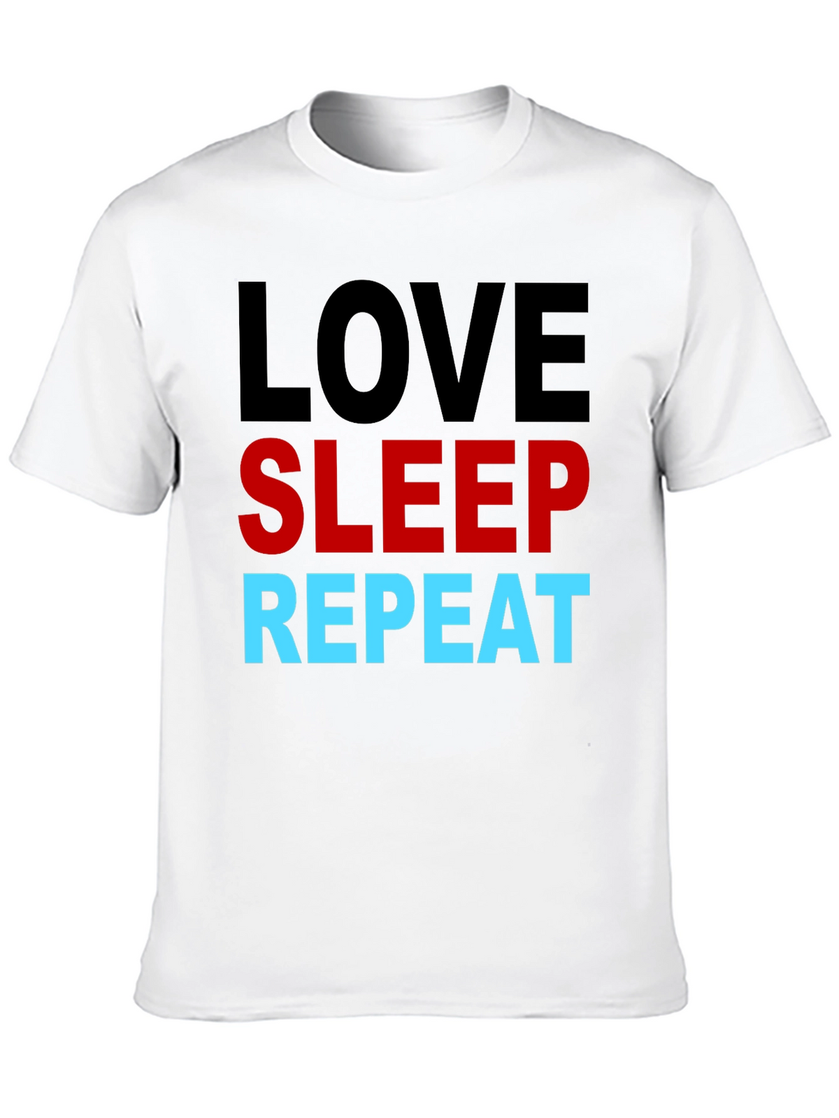 Love Sleep Repeat Graphic T-Shirt