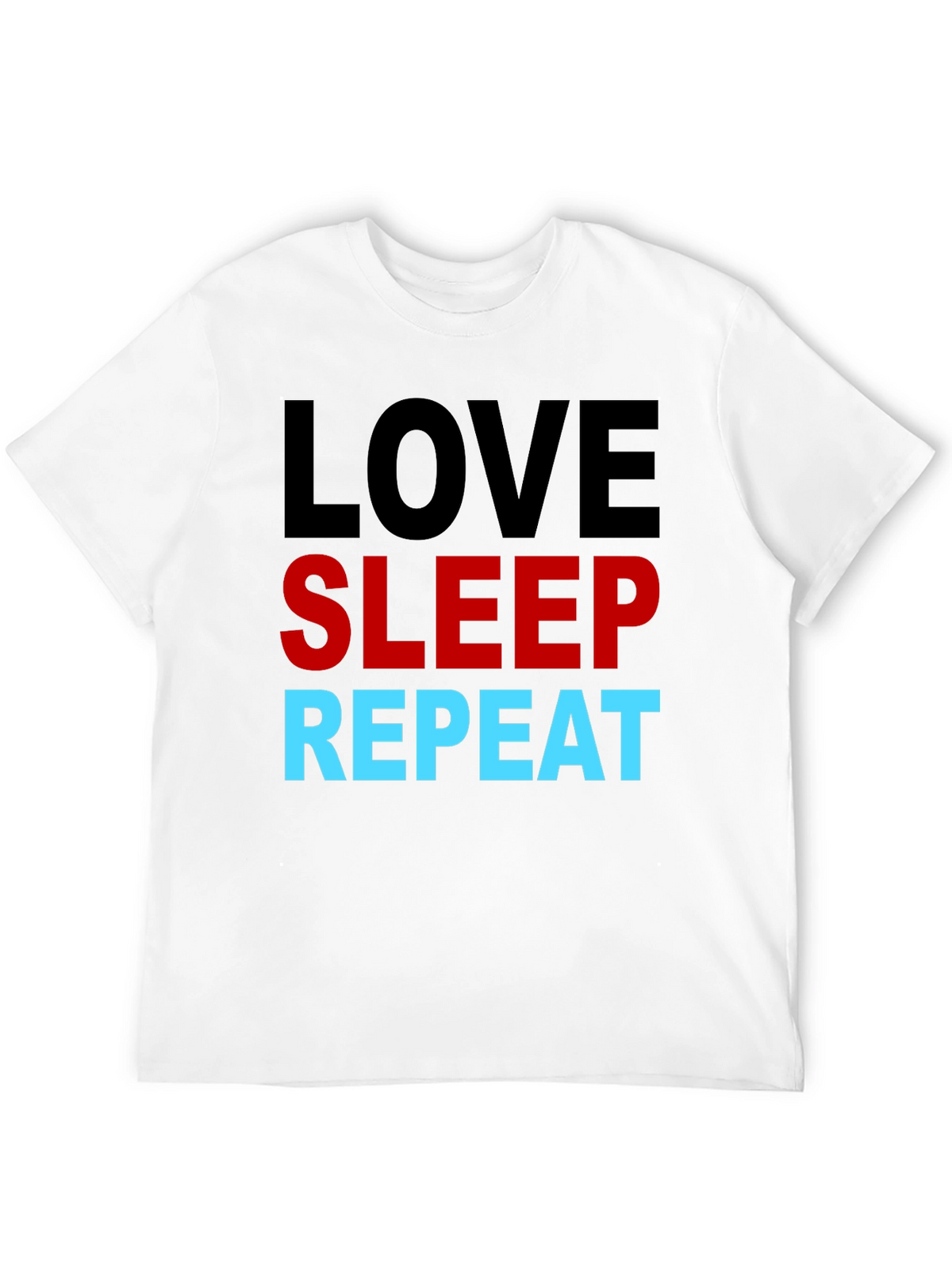 Love Sleep Repeat Graphic T-Shirt