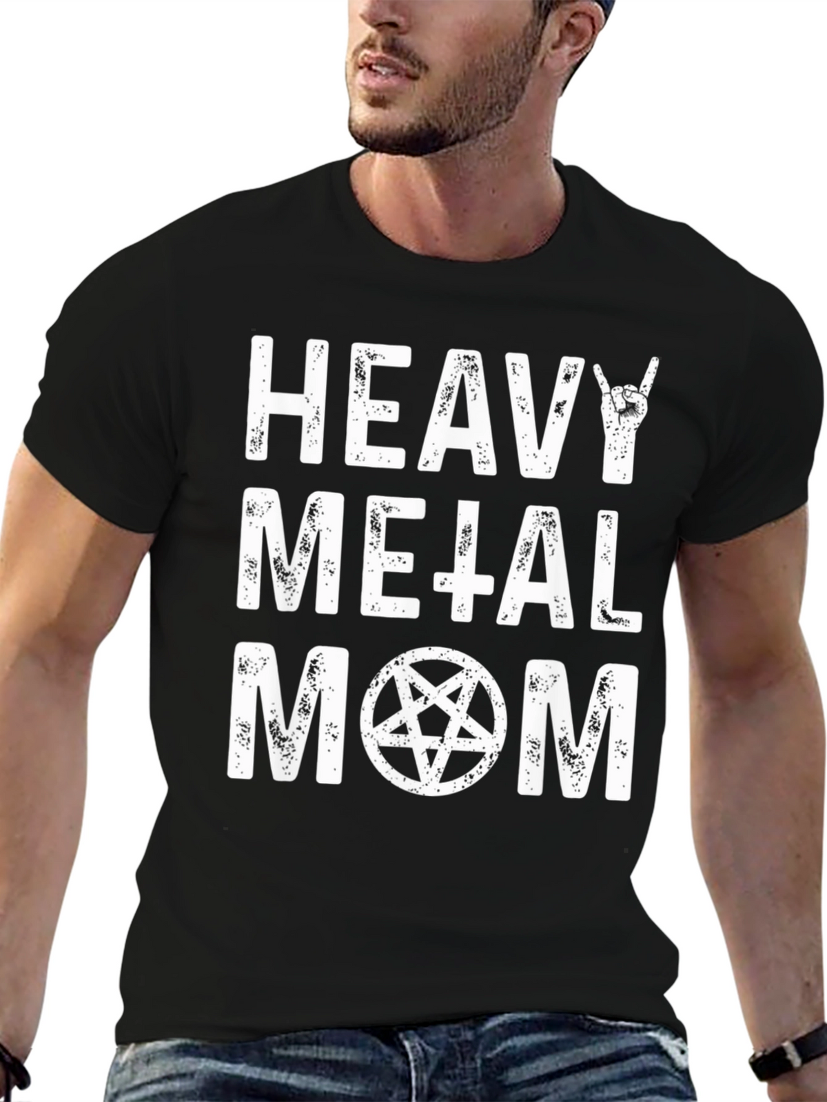 Heavy Metal Mom T-Shirt - Rocker Graphic Tee