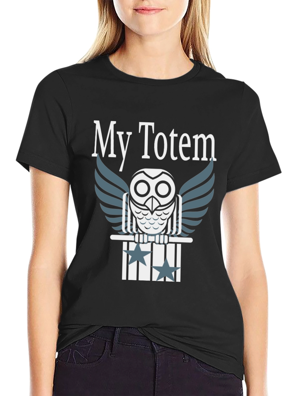 My Totem Owl Graphic Tee - Unique Design