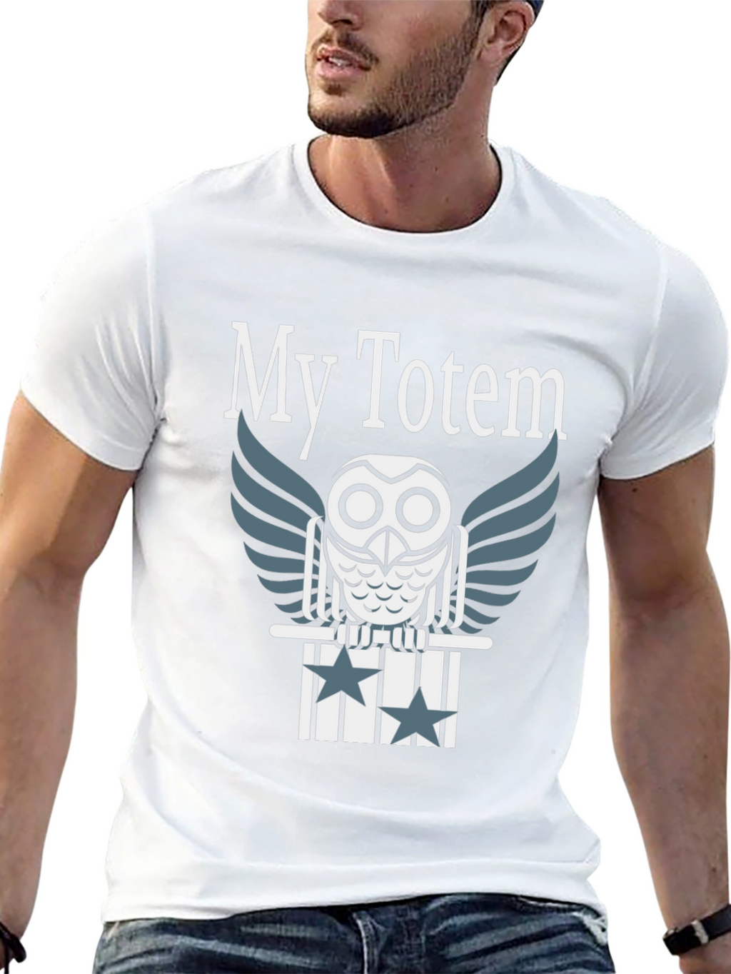 My Totem Owl Graphic Tee - Unique Design