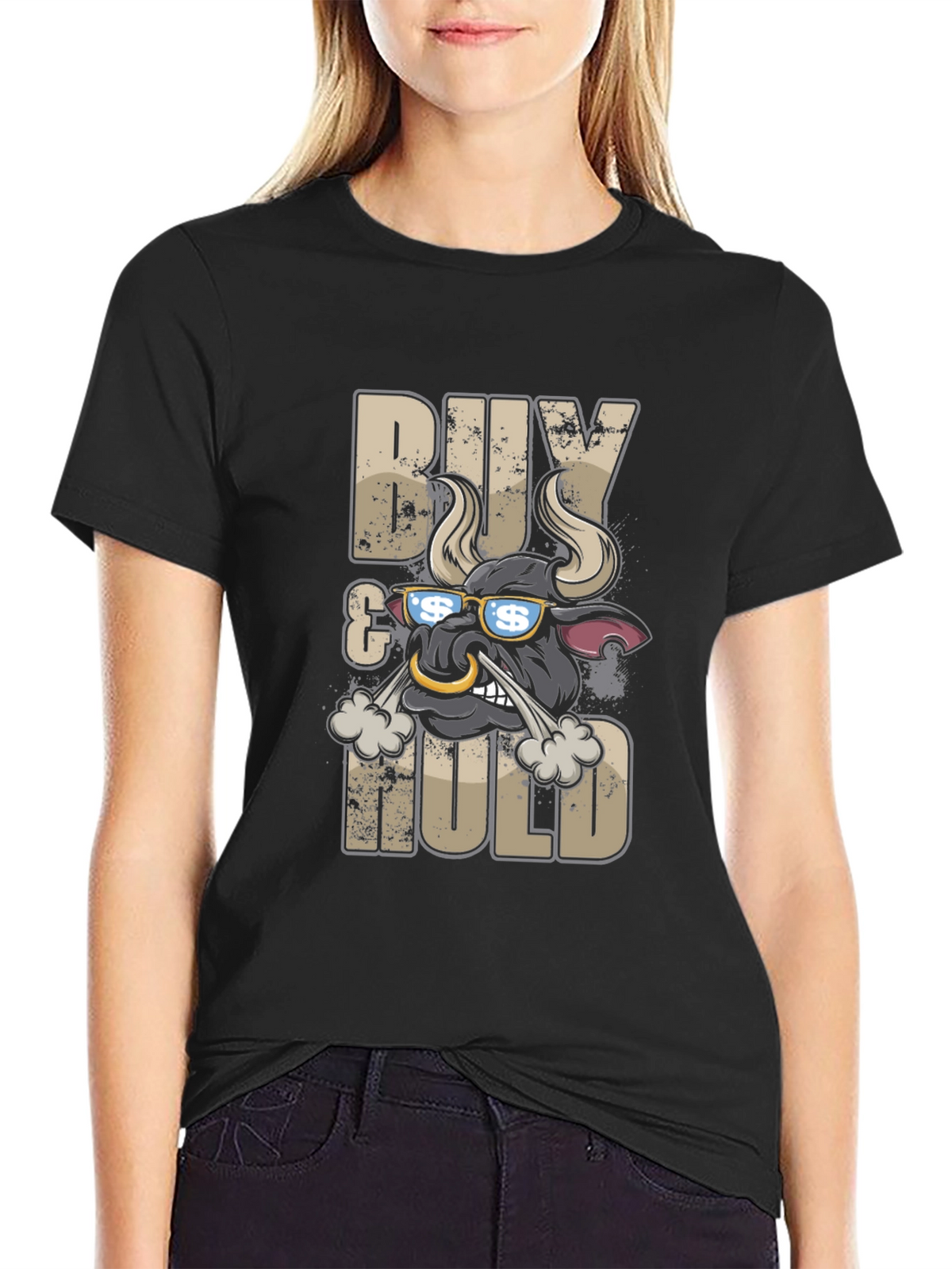 Buy & Hold Bull Graphic Tee