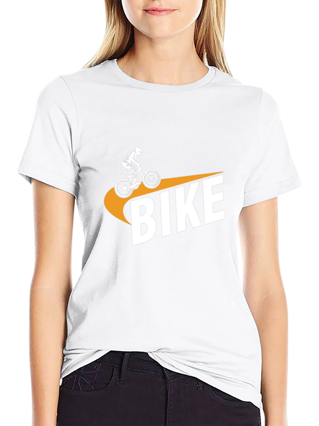 Black Bike Graphic Tee - Ride in Style!