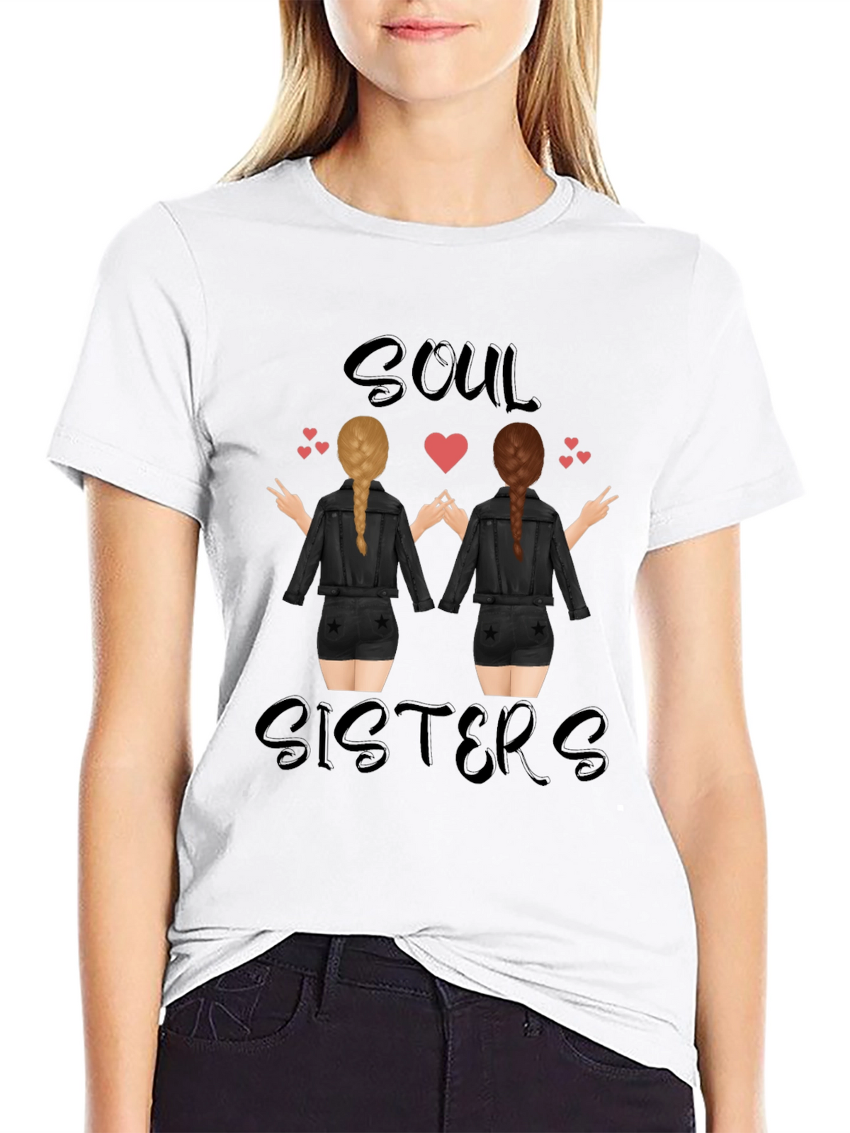 Soul Sisters Graphic Tee - Stylish Unisex Shirt
